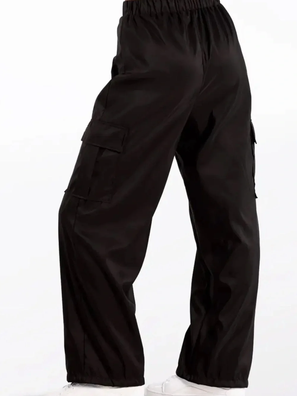 Weissman Balera Wide Leg Cargo Pants Black Child Medium